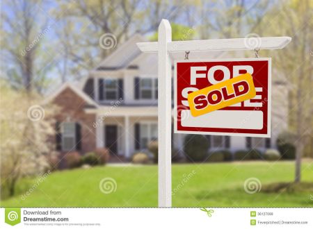 Sold sign